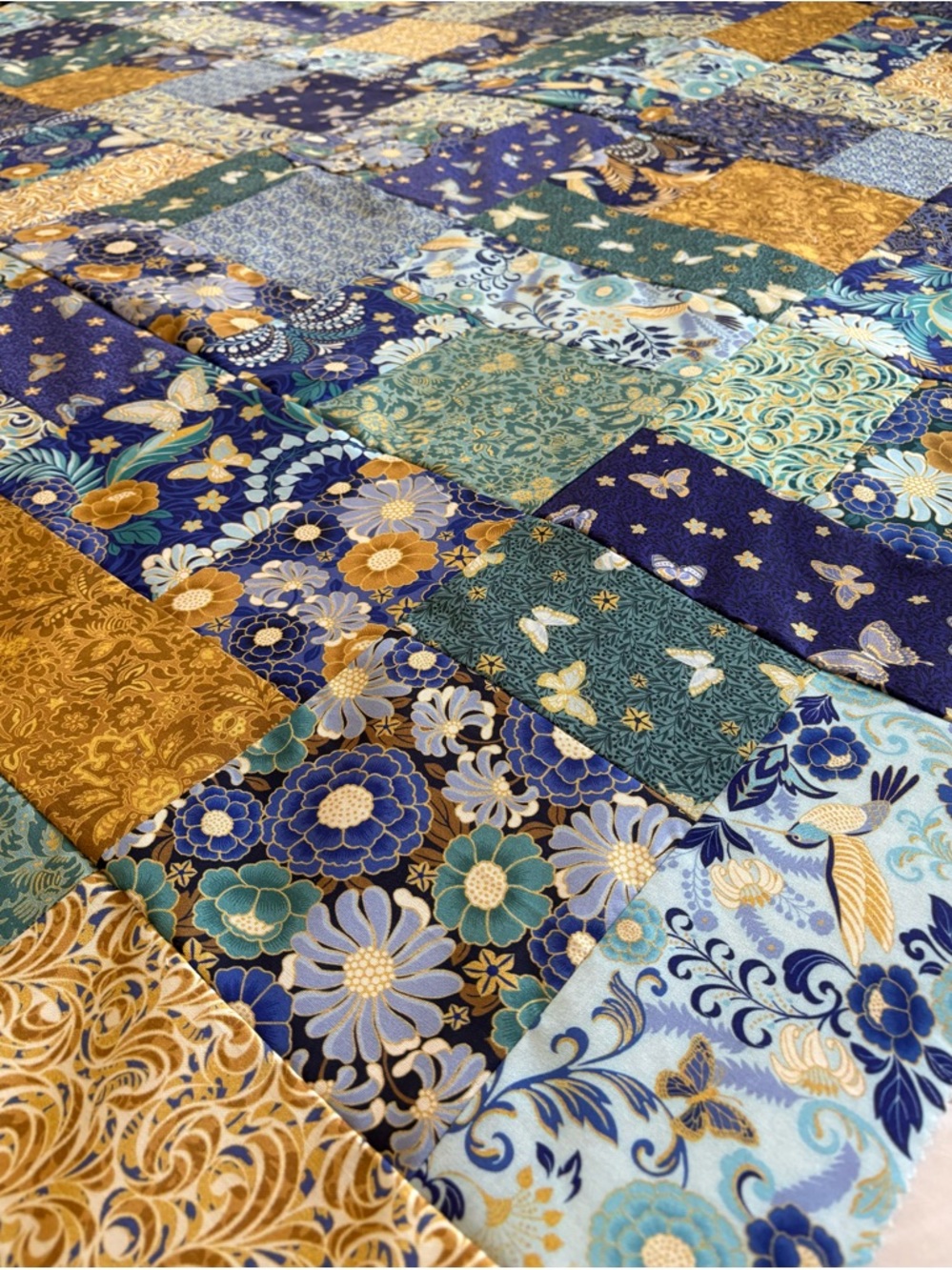 Beautiful new quilt top!